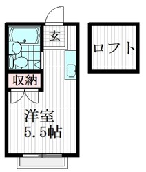 ロマンス志木の物件間取画像